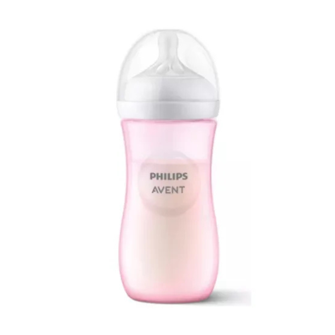 Set Triple Mamaderas Natural Response - Rosa | Philips Avent