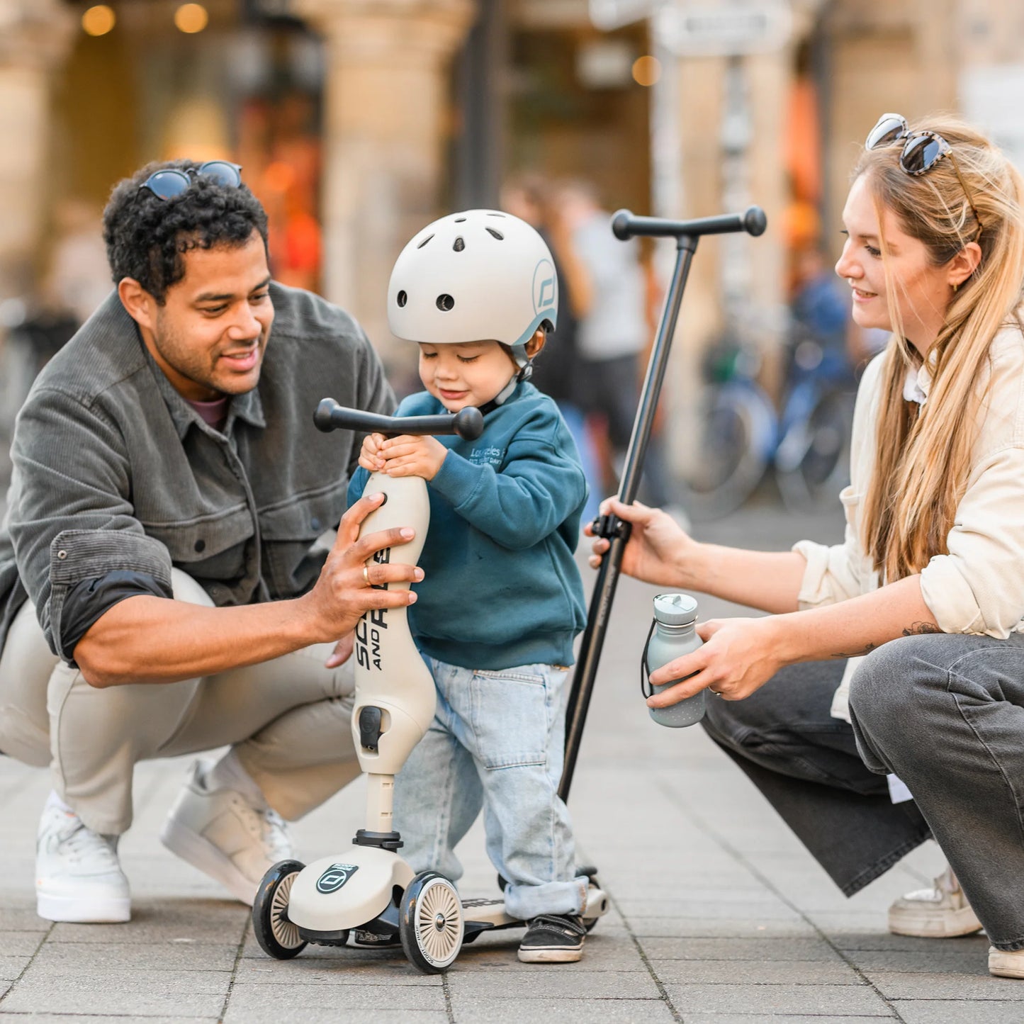 Scooter 2 en 1 Highwaykick 1 Push and Go - Ash | Scoot and Ride