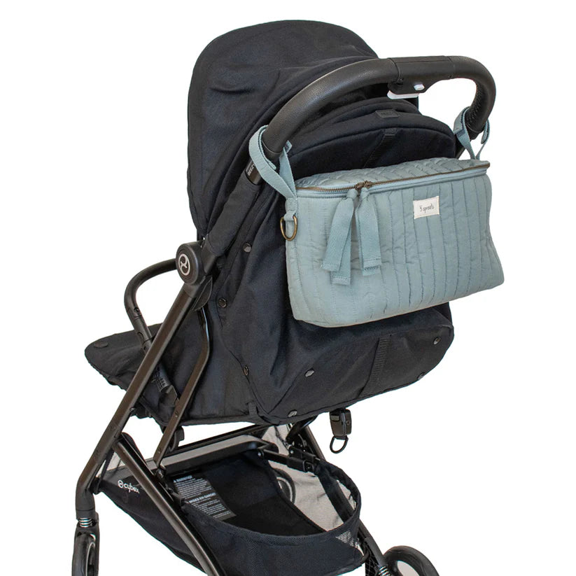 Padded Stroller Organizer - Green