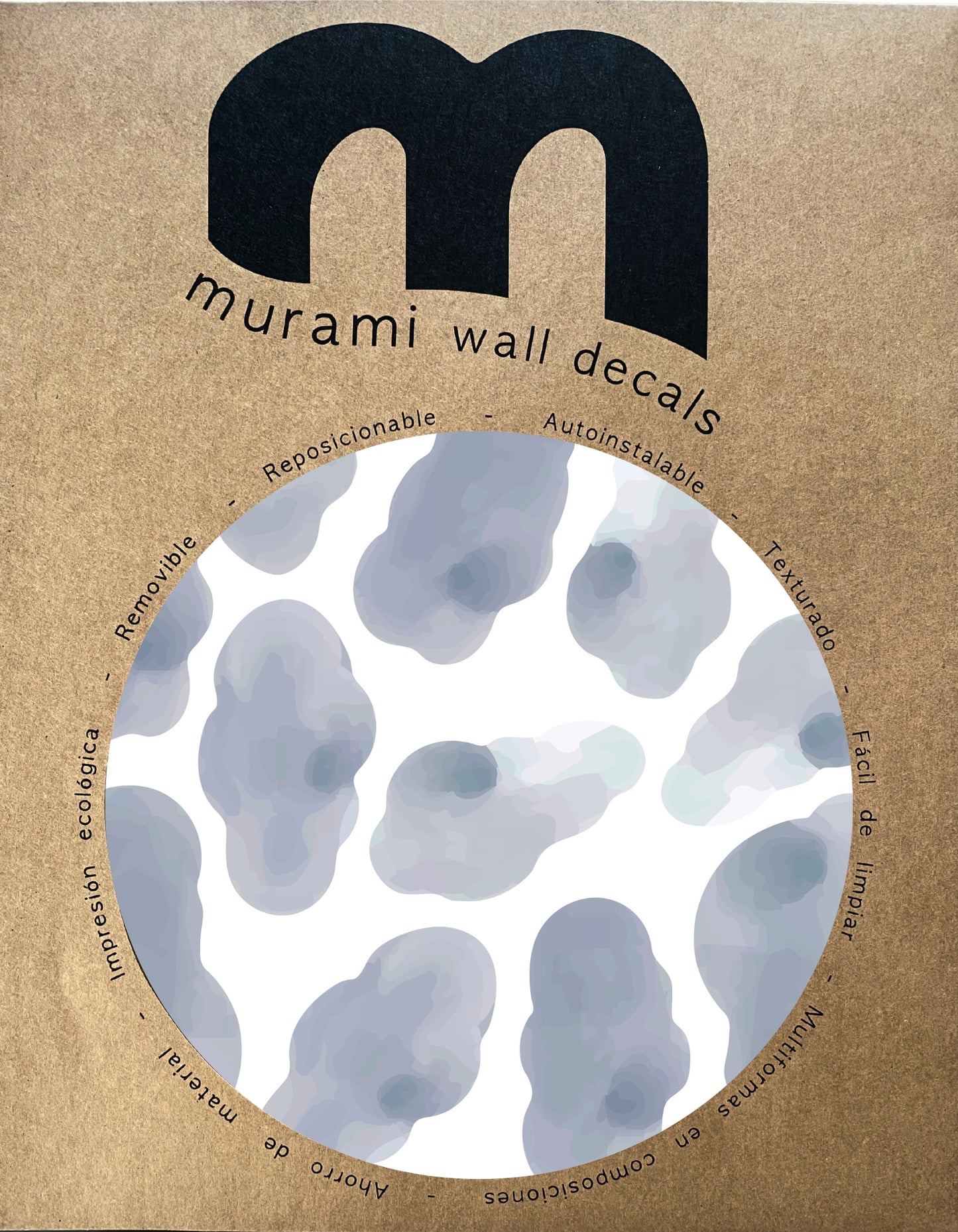 Stickers Decorativos Para Muros - Nubes Azules | Murami