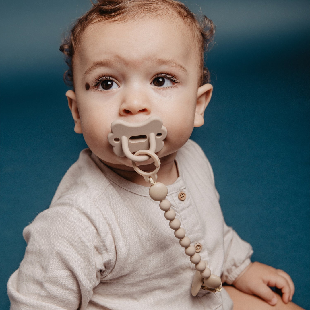 Broche Bolitas de Silicona Colour Essence - Soft Beige | Suavinex