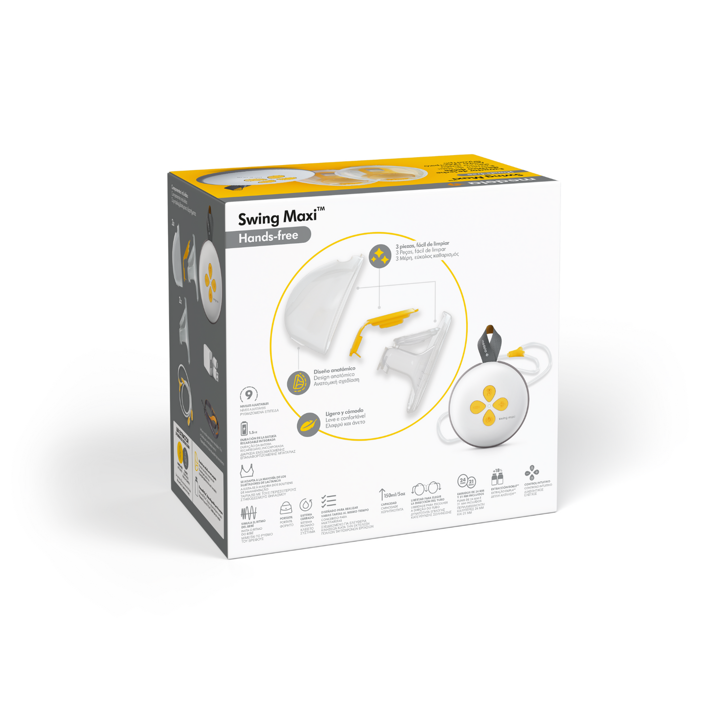 Extractor de Leche Eléctrico Swing Maxi™ Hands Free | Medela