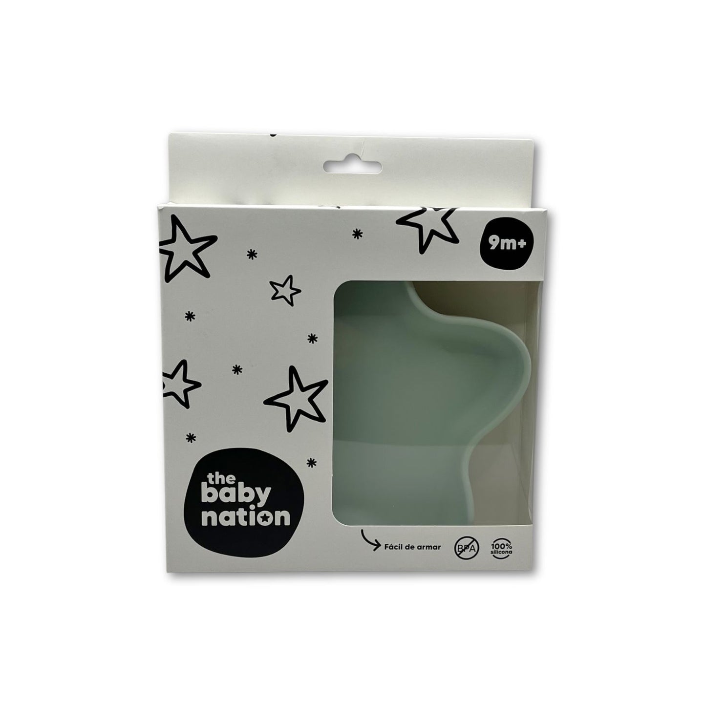 Plato de Silicona con Succión - Estrella | The Baby Nation