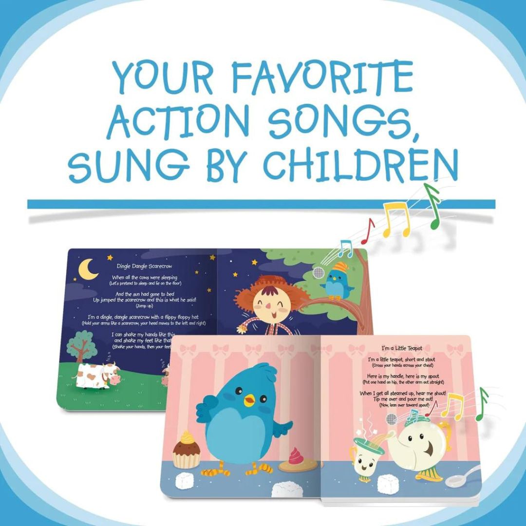 Interactive Musical Book - Action Songs