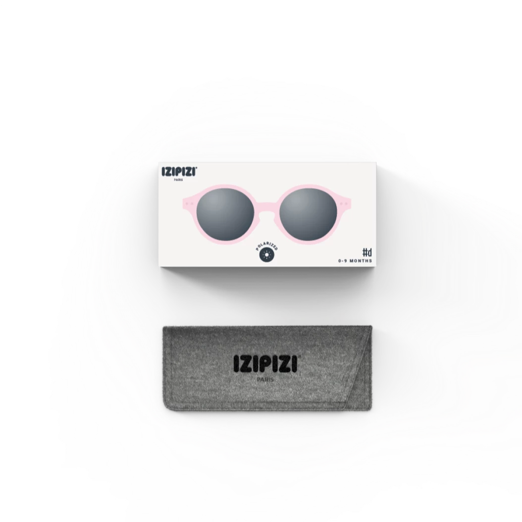 Baby Sunglasses 0-9 Months #D - Pastel Pink