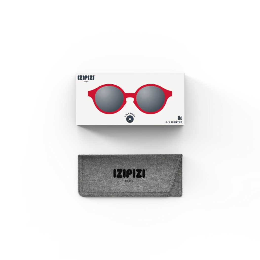 Baby Sunglasses 0-9 Months #D - Red
