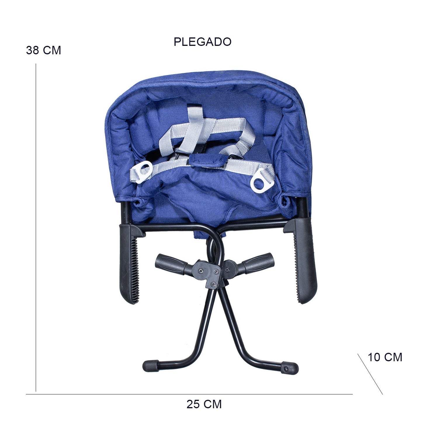 Silla de Comer Eat & Bear - Sujeción de Mesa Portable - Azul | Bebesit