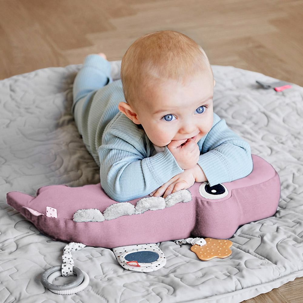 Cojín de Actividades - Croco - Rosa | Done by deer