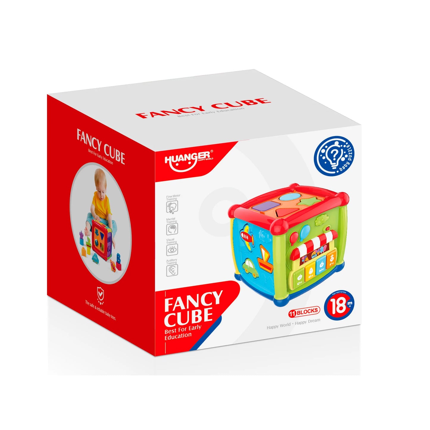 Cubo de Actividades Infantil - Fancy Cube | Huanger