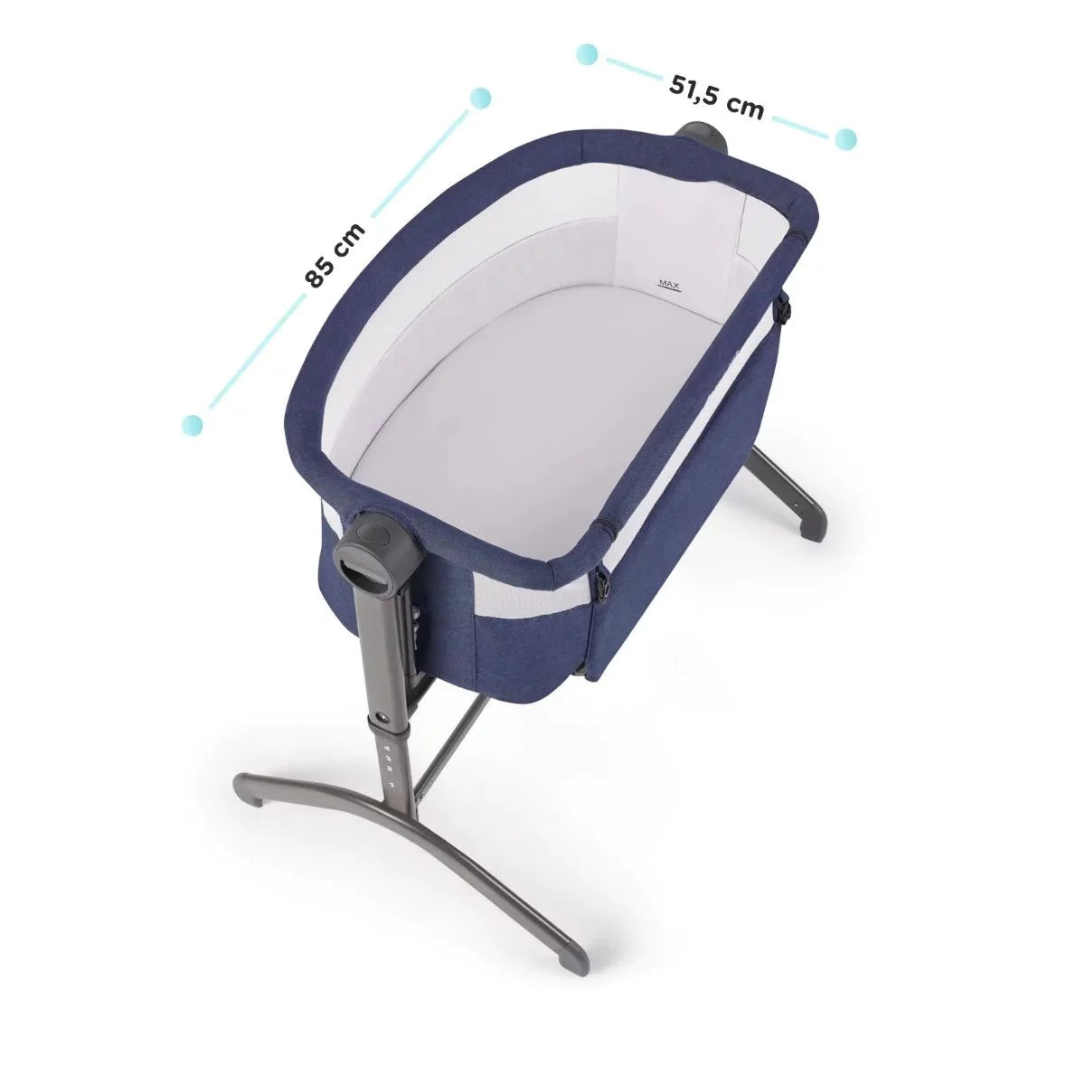 Cuna Colecho Bea - Gris | Kinderkraft