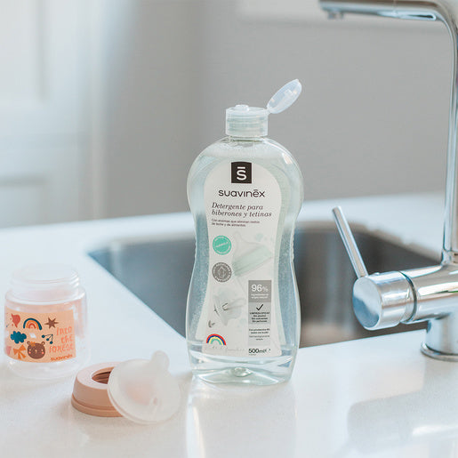 Detergente Líquido para Mamaderas y Chupetes 500ml | Suavinex