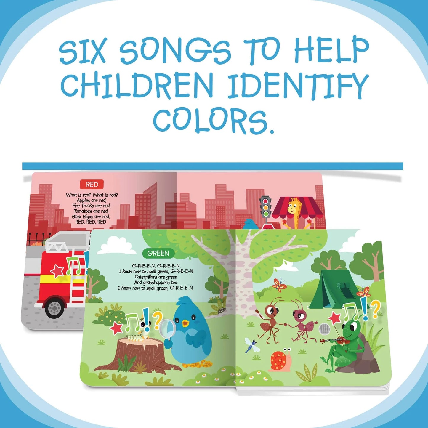 Libro Interactivo Musical - Color Songs | Ditty Bird