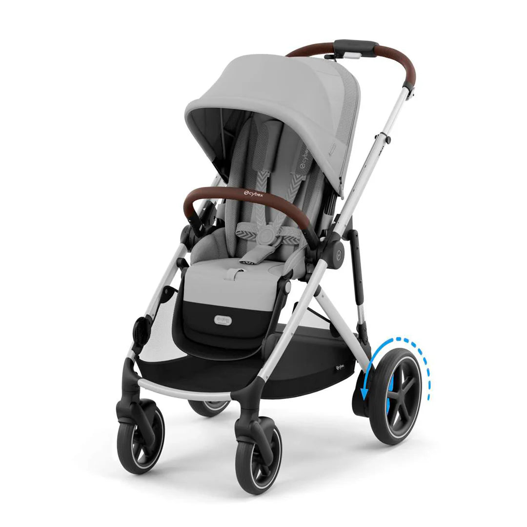 cybex coche Coche de Paseo e-Gazelle S - Stone Grey