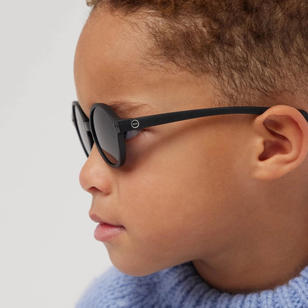 Kids Sunglasses #D - Black