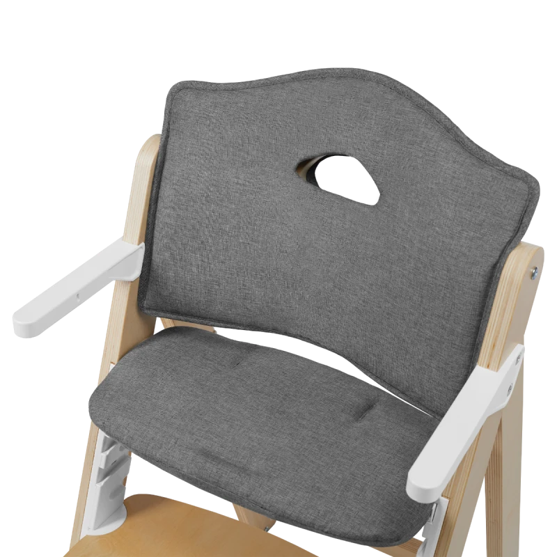 Cojín Silla de Comer Evolutiva Floris - Grey Stone | Lionelo