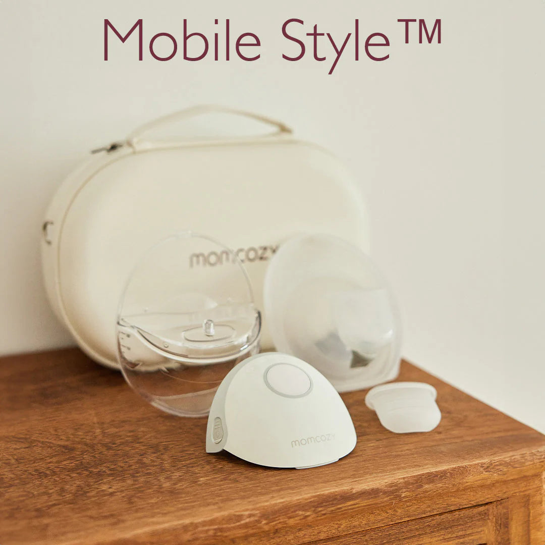 Extractor de Leche Doble Manos Libres M6 Mobile Style™ | MomCozy