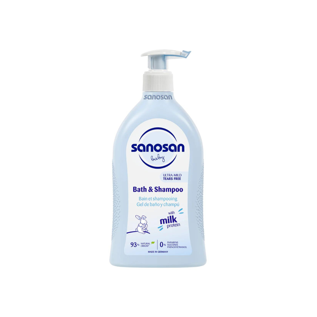 Gel de Baño y Shampoo para Bebés | Sanosan
