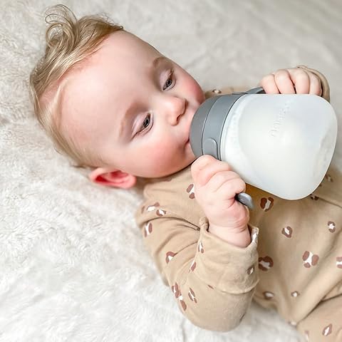 Pack 2 Asas Mamadera - Gris | Nanobebé
