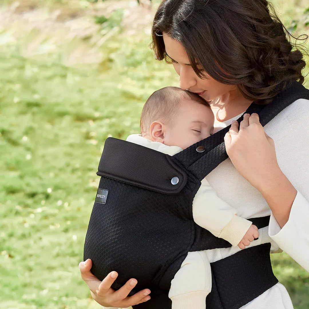 Portabebé 3 en 1 - Malla Negro | MomCozy