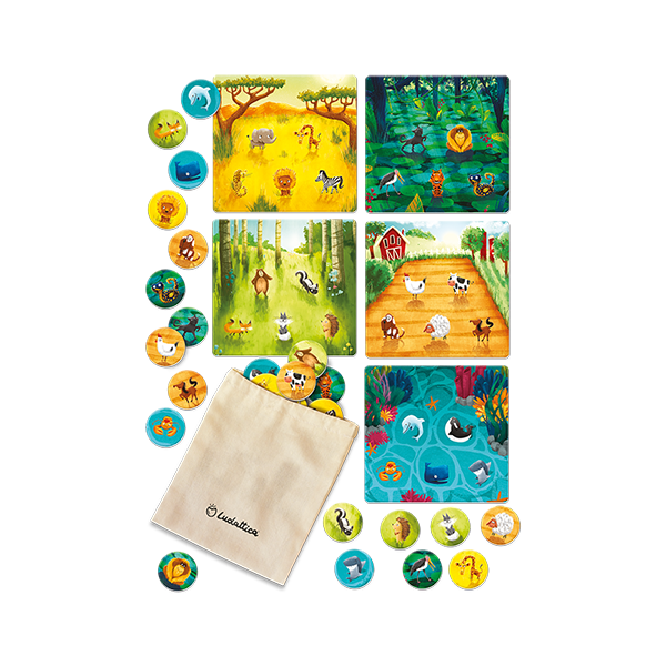 El Bingo de los Animales | Ludattica