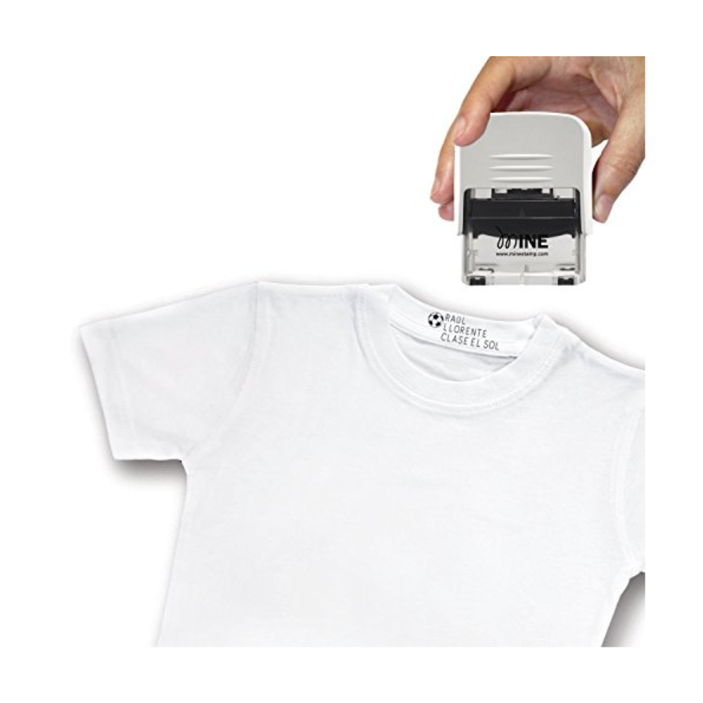 Pack de 2 Repuestos de Tinta para Timbre Marcador de Ropa | Mine Stamp