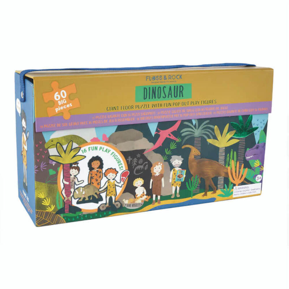 Giant 60 Piece Pop Up Floor Puzzle - Dinosaurs