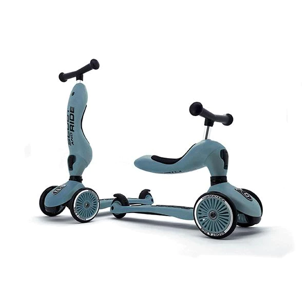 Highwaykick 1 2-in-1 Scooter - Steel