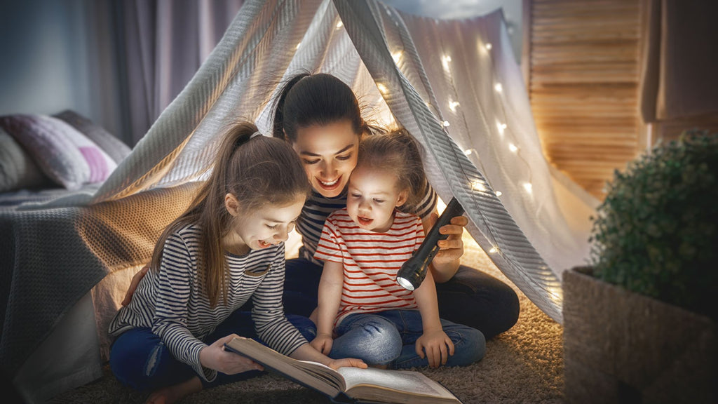 Conoce los increíbles beneficios de leer cuentos a los hijos
