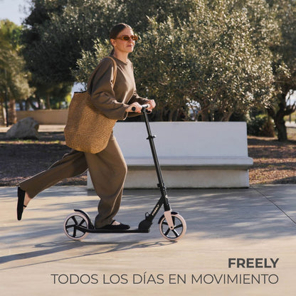Scooter Plegable Freely - Beige | Kinderkraft