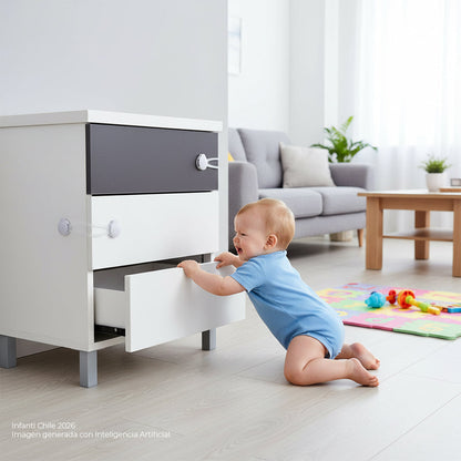 Seguro de Muebles Multifuncional - 2 Unidades | Safety 1st