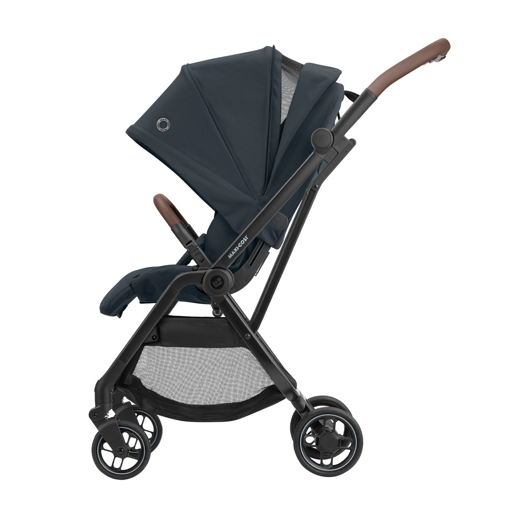 Travel System Coche Leona 2 + Silla Cabriofix - Essential Graphite | Maxi Cosi