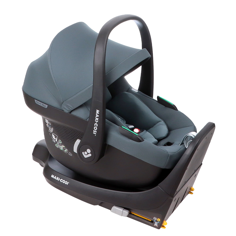 Travel System Coche Leona 2 + Silla Cabriofix - Essential Graphite | Maxi Cosi
