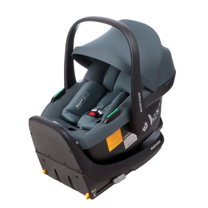 Travel System Coche Leona 2 + Silla Cabriofix - Essential Graphite | Maxi Cosi