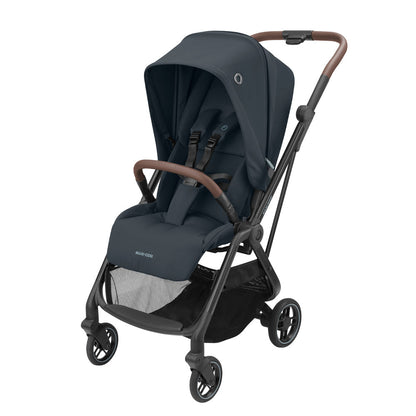 Travel System Coche Leona 2 + Silla Cabriofix - Essential Graphite | Maxi Cosi
