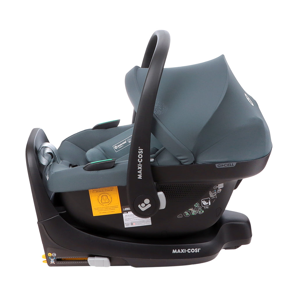 Travel System Coche Leona 2 + Silla Cabriofix - Essential Graphite | Maxi Cosi