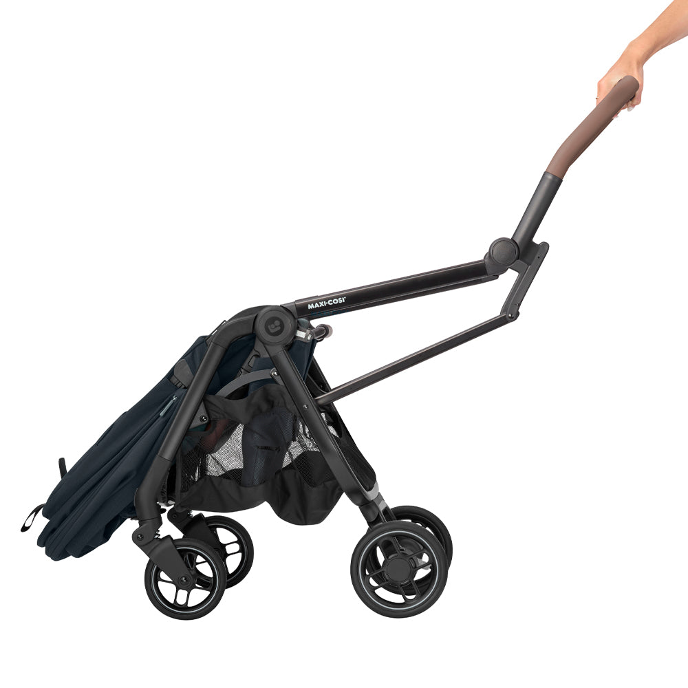 Travel System Coche Leona 2 + Silla Cabriofix - Essential Graphite | Maxi Cosi