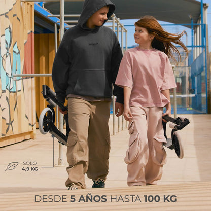 Scooter Plegable Freely - Beige | Kinderkraft