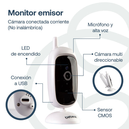 Monitor Digital Portátil 2.0 | Bebesit