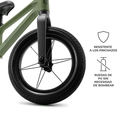 Bicicleta de Equilibrio Eter - Green | Kinderkraft