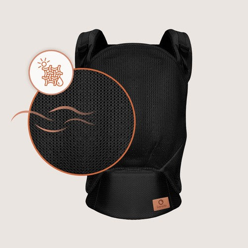 Portabebé Ergonómico Margareet Air - Black | Lionelo