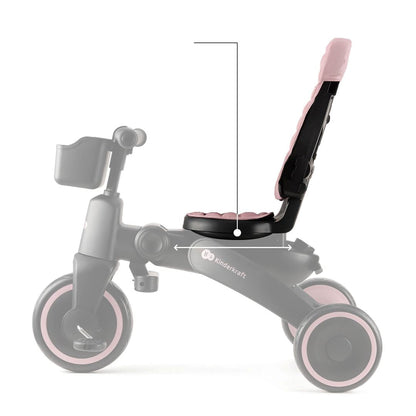 Triciclo Multifuncional Jazz 6 en 1 - Pink | Kinderkraft