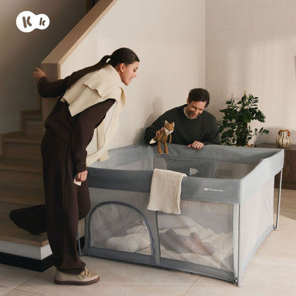 Corral Ziki - Light Grey | Kinderkraft