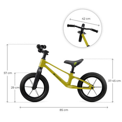 Bicicleta de Equilibrio Eter - Lime | Kinderkraft