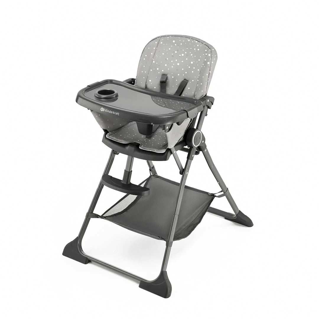 Foldee Folding Highchair - Grey 