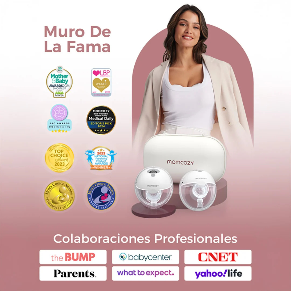 Extractor de Leche Materna Doble M5 Smart | MomCozy
