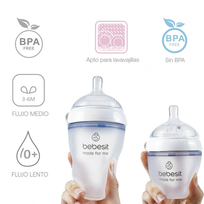 Pack Mamaderas My Cup + Manilla y Tetina | Bebesit