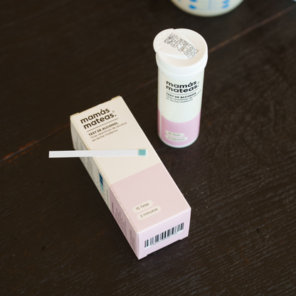 Test de Alcohol para Leche Materna - 15 Tiras Reactivas | Mamás Mateas
