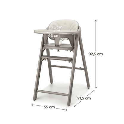Silla de Comer 3 en 1 Tino - Beige | Kinderkraft