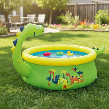 Piscina Inflable Infantil - Dinosaurio Verde | Bebesit
