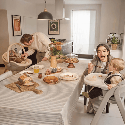 Silla de Comer 3 en 1 Tino - Grey | Kinderkraft